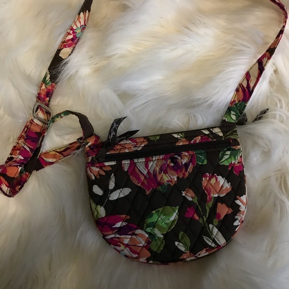 Vera Bradley English Rose Crossbody Handbag - Picture 2 of 3